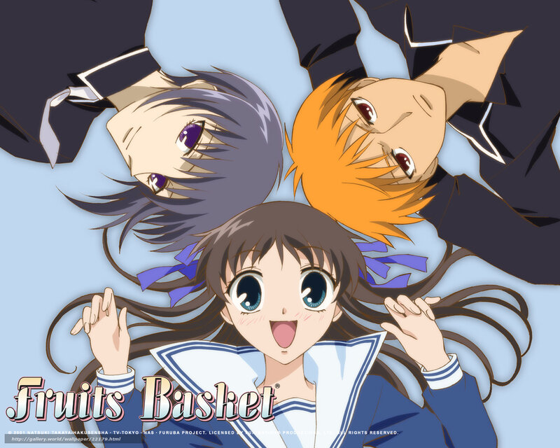 Three Anime Characters — Blue, Playful, School Uniforms