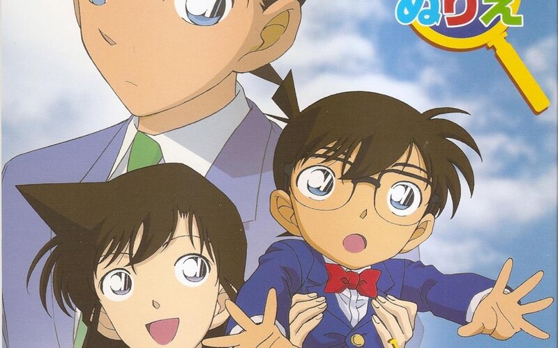 Three Anime Characters — Blue, Surprised