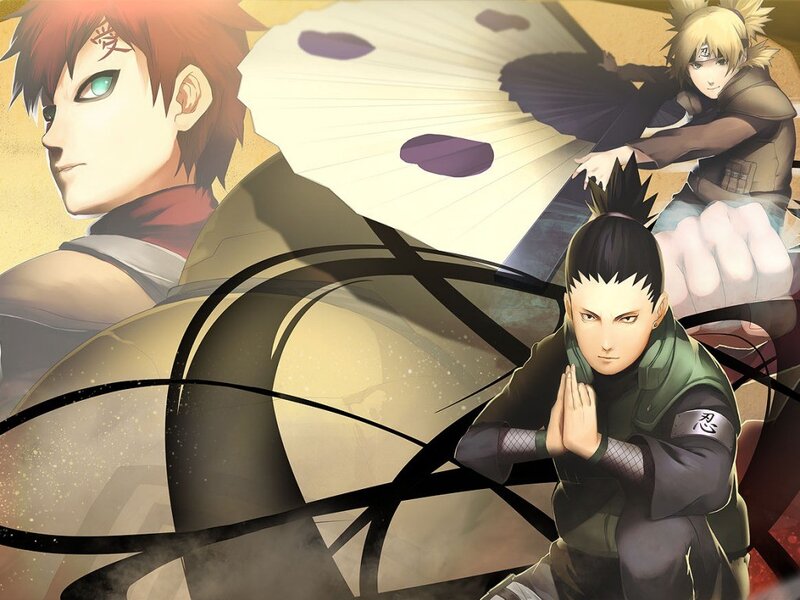 Three Anime Characters — Brown, Dramatic, Fan