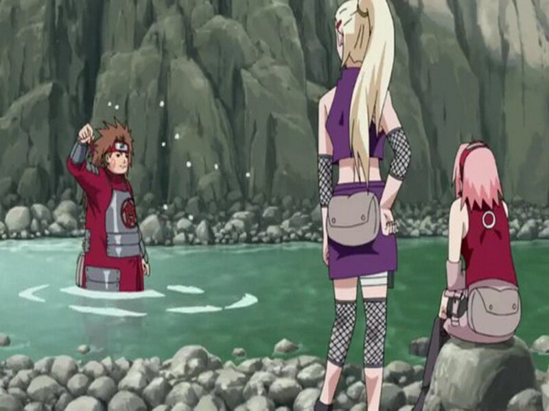 Three Anime Characters — Green, Calm