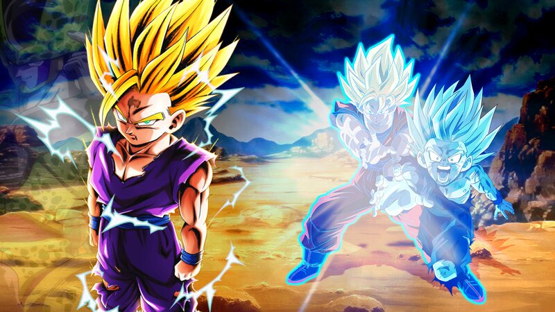 Three Anime Characters in Battle — Yellow