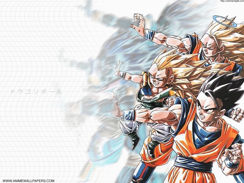 Three Anime Characters in Motion — Orange