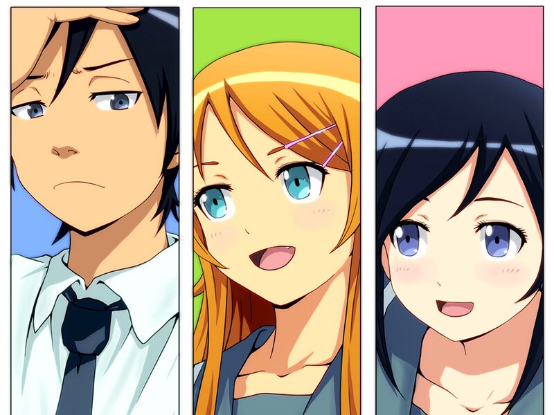 Three Anime Characters — Orange, Cheerful