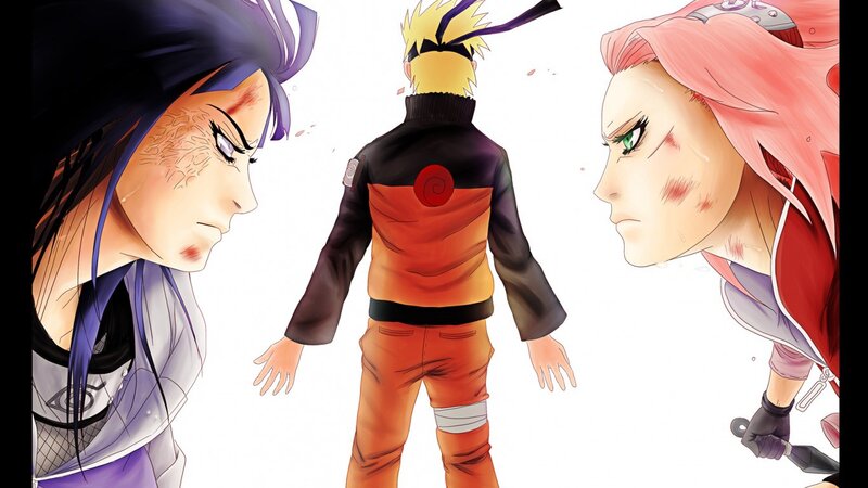 Three Anime Characters — Orange, Dramatic, Injured Faces