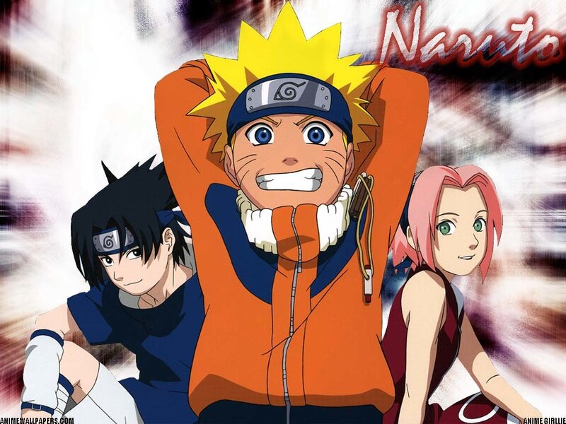 Three Anime Characters — Orange, Dynamic, Anime Character