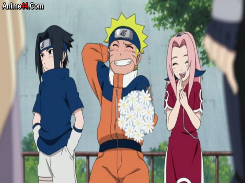 Three Anime Characters — Orange, Happy