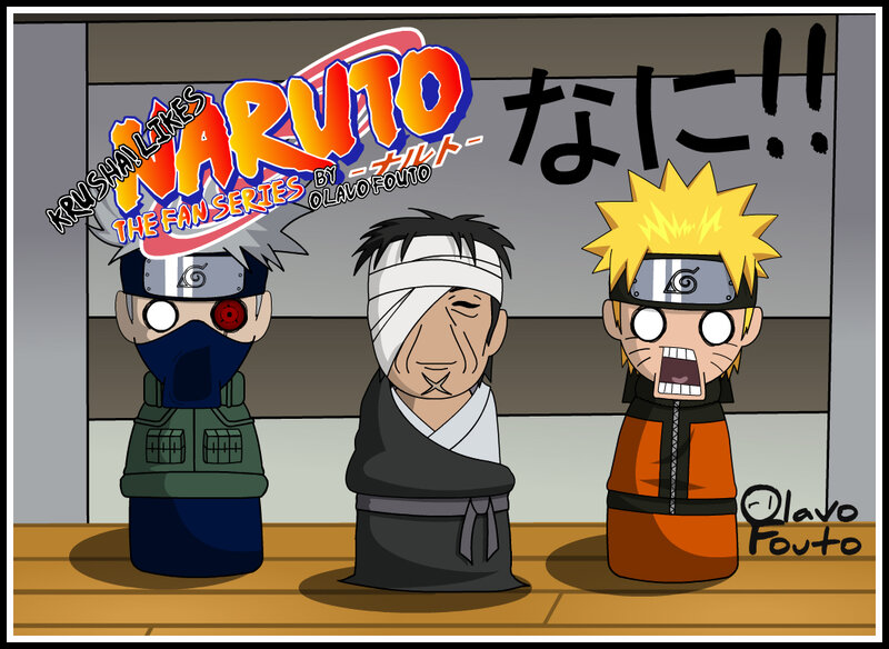 Three Anime Characters — Orange, Humorous