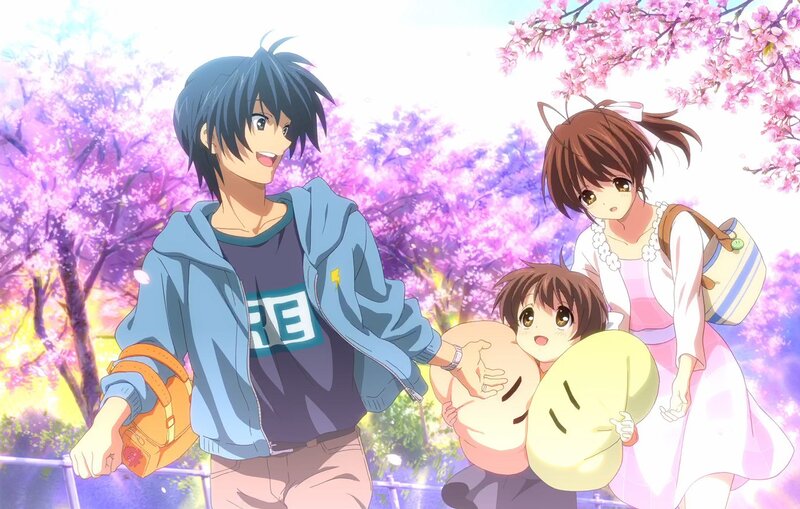 Three Anime Characters — Pink, Serene, Spring