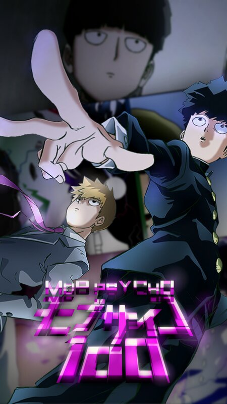 Three Anime Characters — Purple, Dramatic, Hand Gesture