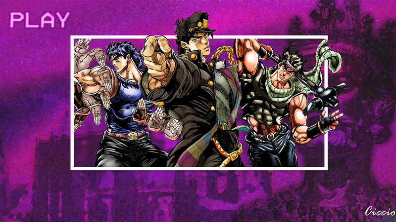 Three Anime Characters — Purple, Dramatic, Manga, Manga Art Style