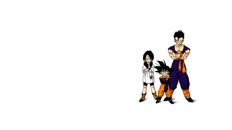 Three Anime Characters — White, Confident, Child