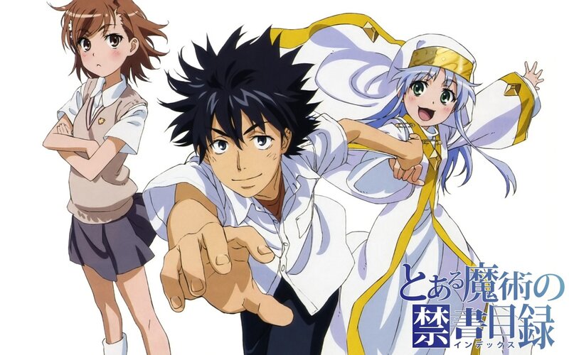 Three Anime Characters — White, Energetic