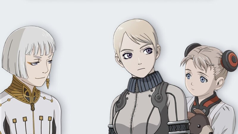 Three Anime Characters — White, Neutral, Child