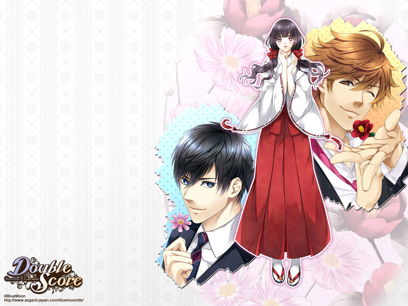 Three Anime Characters — White, Serene, Spring