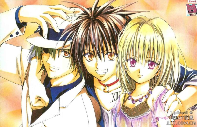 Three Anime Characters — Yellow, Bright, Manga