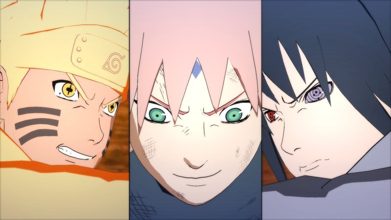 Three Anime Characters — Yellow, Intense, Faces