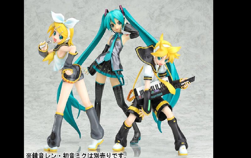 Three Anime Figurines