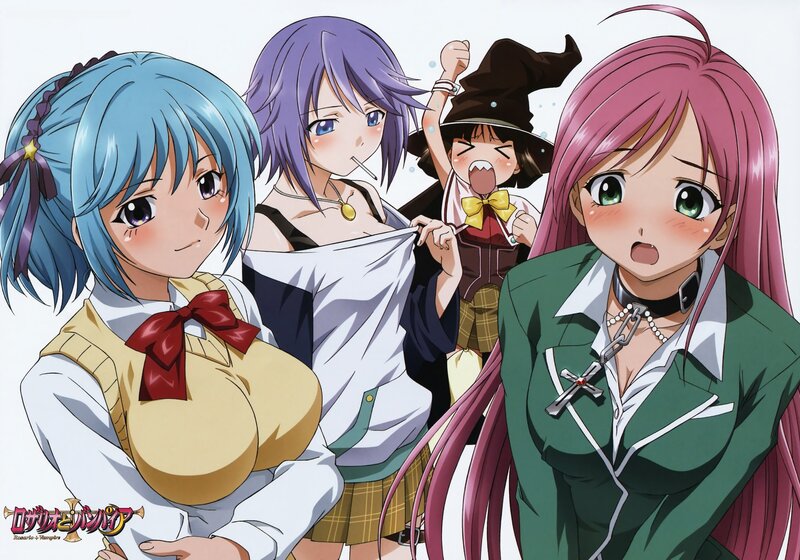 Three Anime Girls and a Child