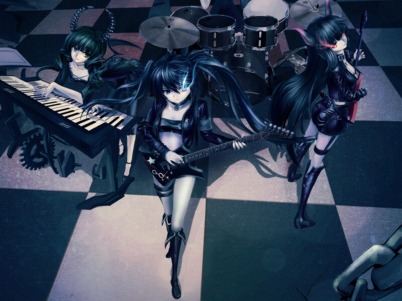 Three Anime Girls Band