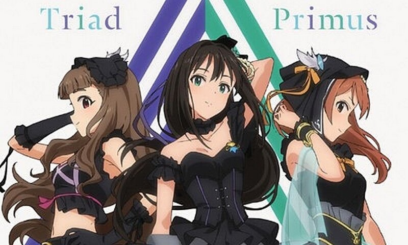 Three Anime Girls — Black, Confident