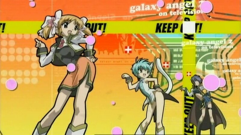Three Anime Girls — Yellow