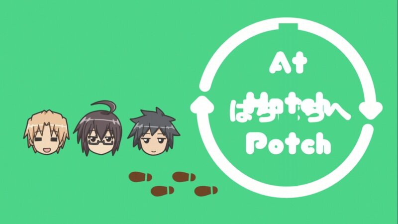 Three Anime Heads — Green