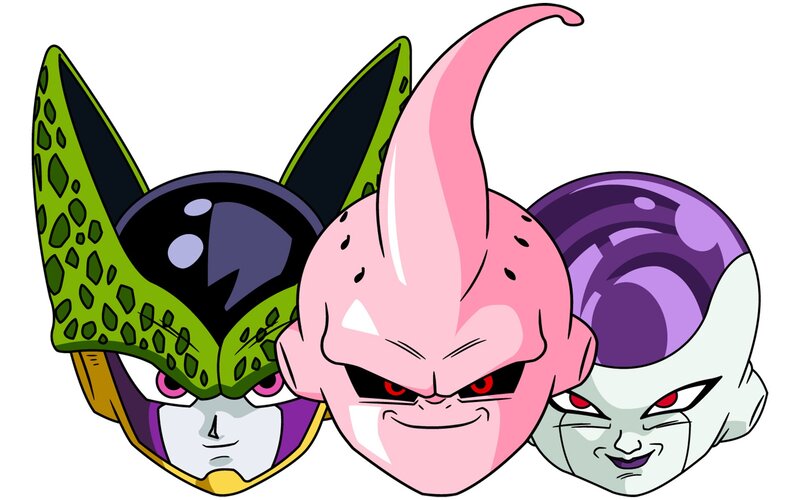 Three Anime Heads