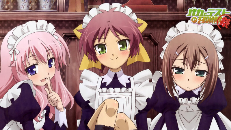Three Anime Maids