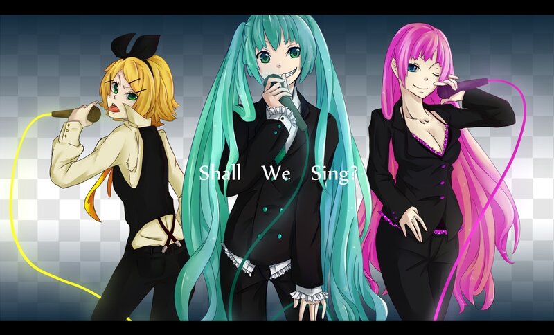 Three Anime Singers