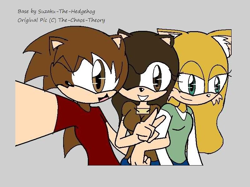 Three Anthropomorphic Characters — Brown