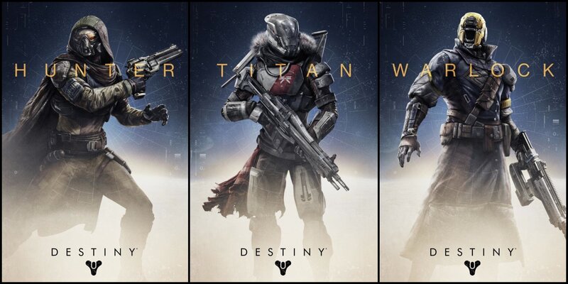 Three Armored Characters — Gray
