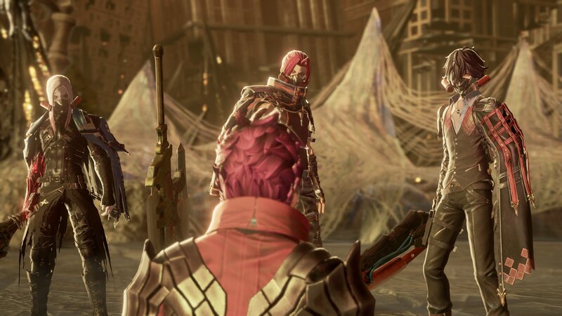 Three Armored Figures — Brown, Dramatic, 3d Render