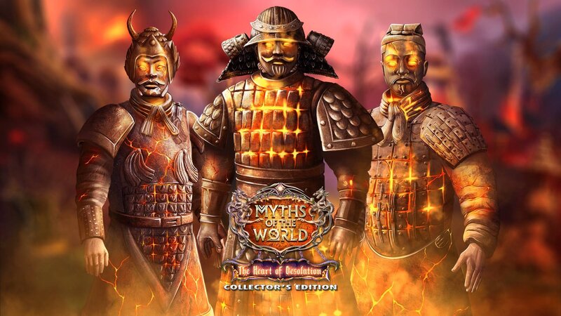 Three Armored Warriors — Orange