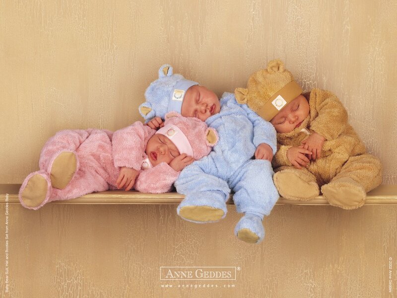 Three Babies Sleeping