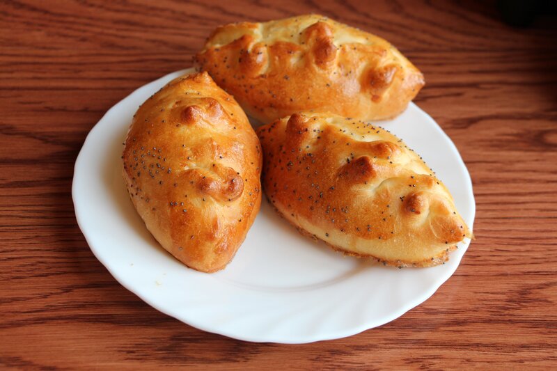 Three Baked Pastries