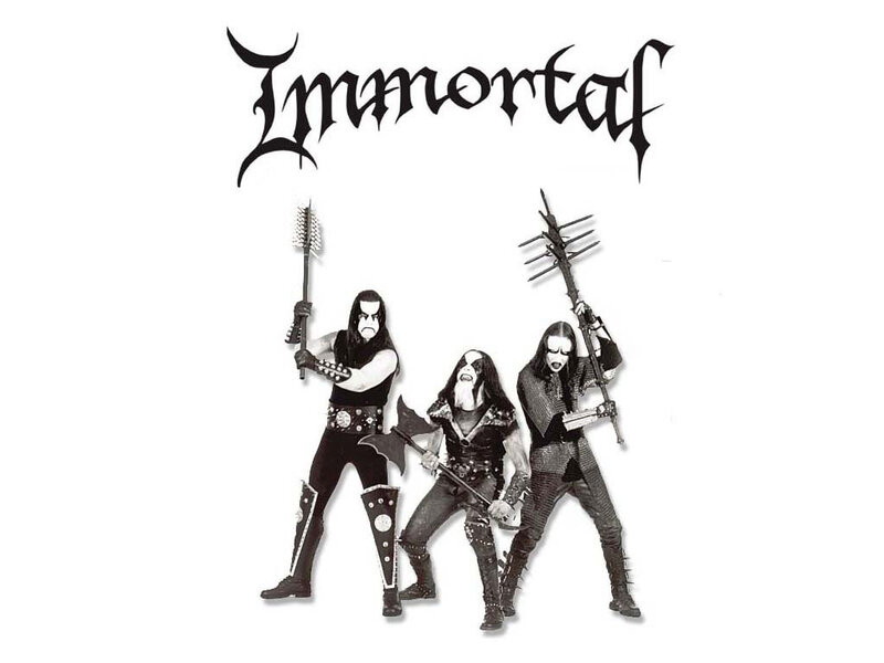 Three Band Members Posing — Black