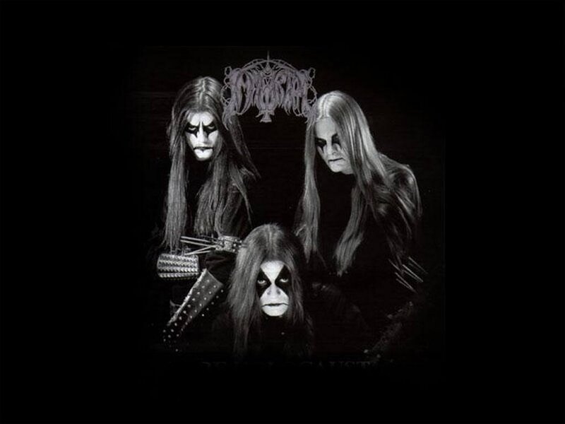 Three Band Members with Face Paint