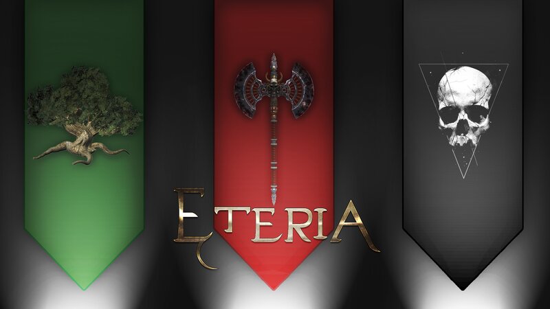 Three Banners with Symbols