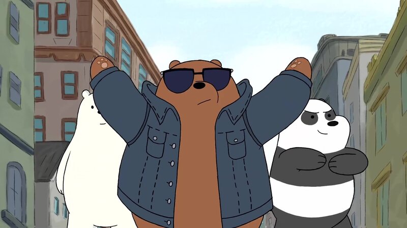 Three Bears in City