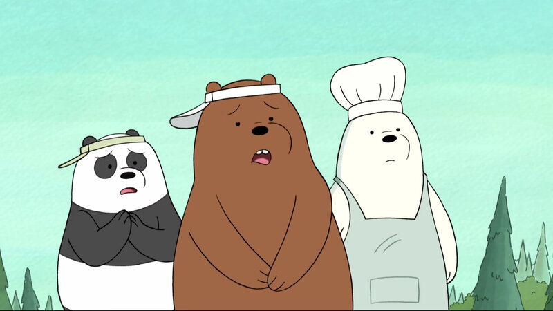 Three Bears in Costumes — Brown