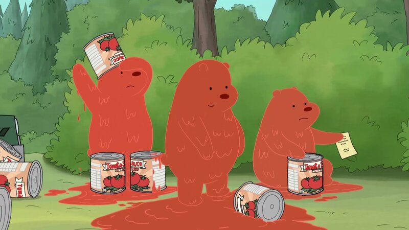 Three Bears in Tomato Sauce