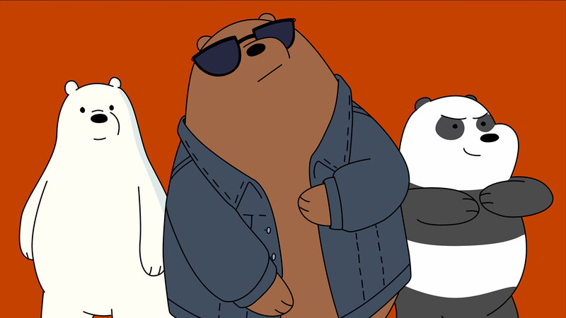 Three Bears Standing — Orange