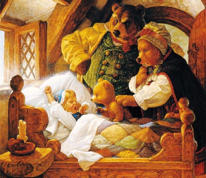 Three Bears with Baby