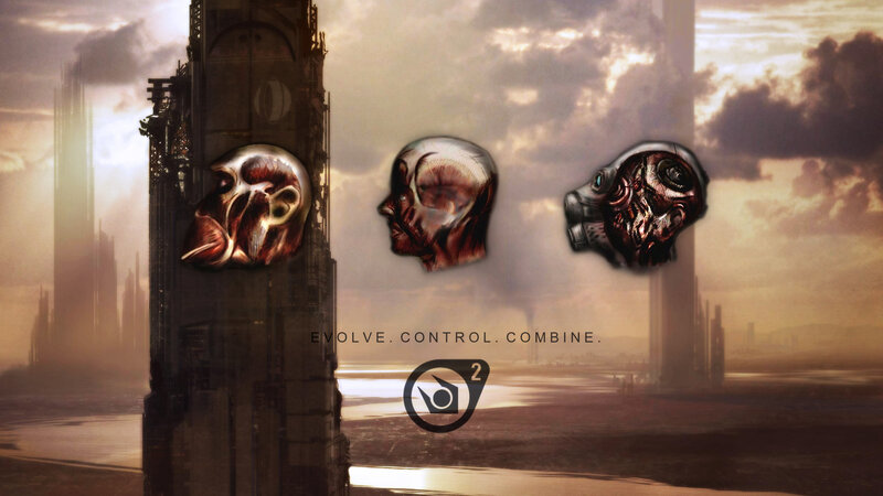 Three Biomechanical Heads