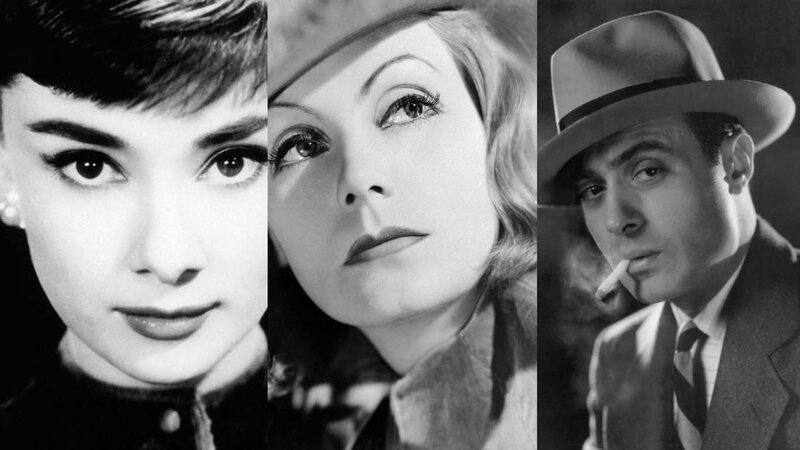 Three Black-and-white Portraits — Black