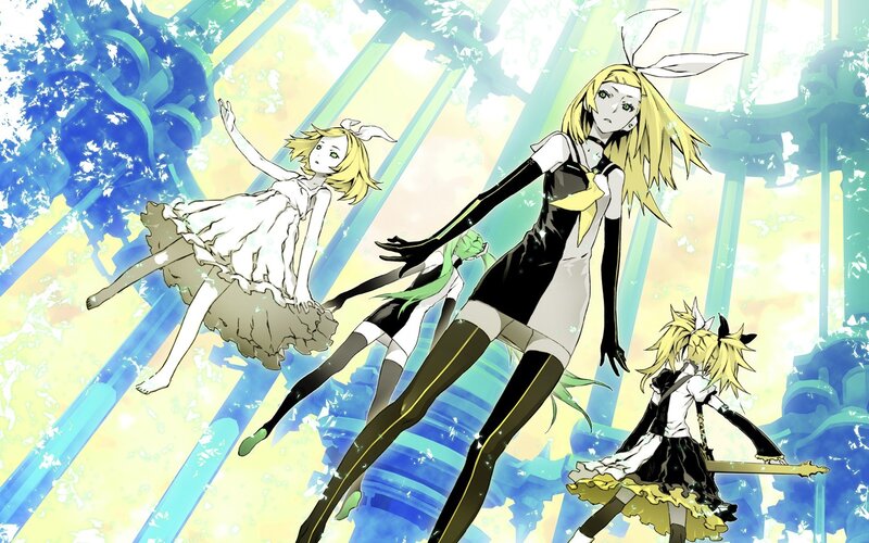 Three Blonde Characters — Yellow