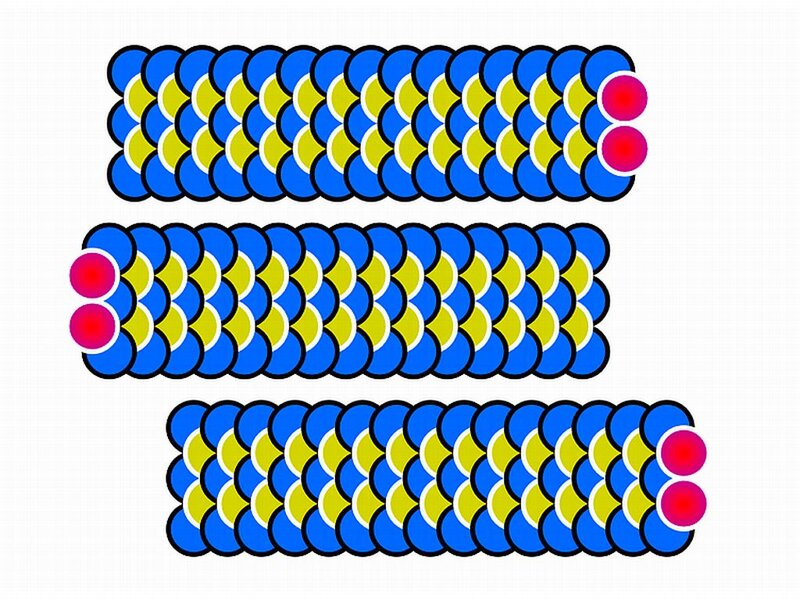 Three Blue Chains