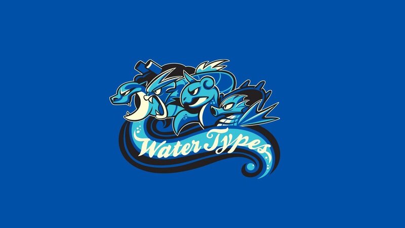 Three Blue Dragon-like Creatures