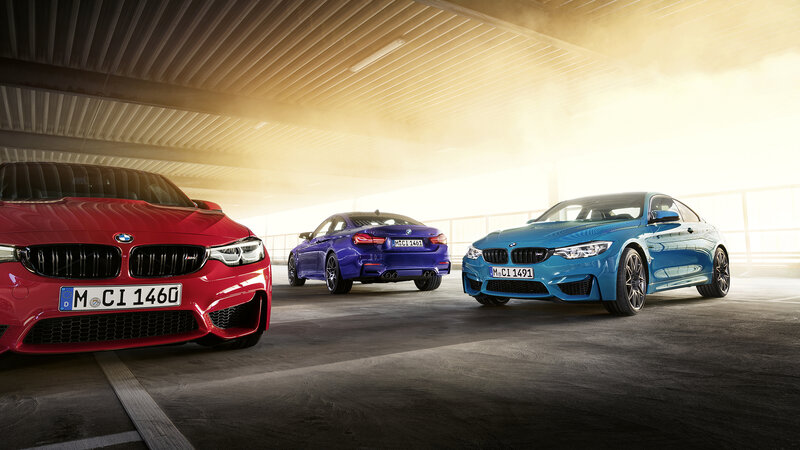 Three BMW M4 Cars
