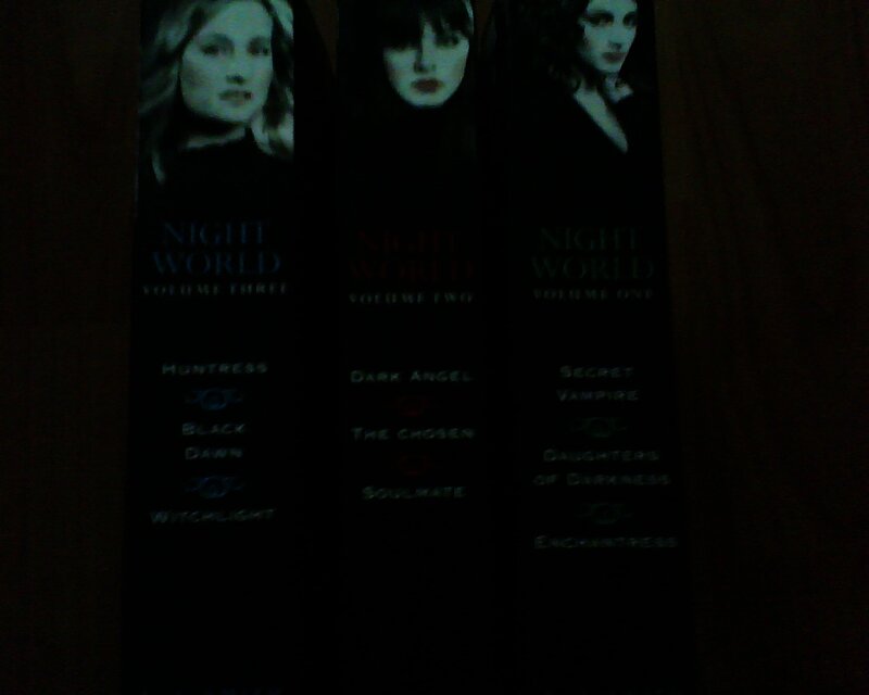 Three Book Spines